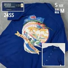 24SS ポロラルフローレン カジキ キャンプシャツ オープンシャツ M相当