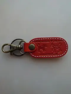 レザーキーホルダー