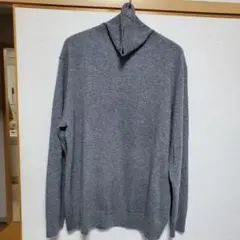 ユニクロカシミヤタートルネックXL