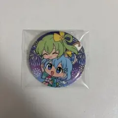 東方プロジェクト　缶バッジ　ダイソー　チルノ　大妖精
