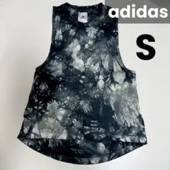 【adidas×PARLEY】タイダイ柄 タンクトップ　ヨガ　ジム　スポーツのサムネイル