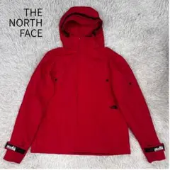 《美品》ザノースフェイス マウンテンパーカー メンズ レッド XL