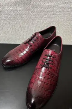 新品】MODELLO クロコ型押し モンクストラップシューズ 26.5cm - メルカリ