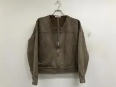 美品チャオパニックフェイクスエードブルゾンA20514