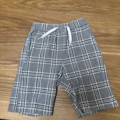 branshes チェック柄 ハーフパンツ 120cm