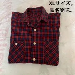 無印良品　長袖綿シャツ　XLサイズ