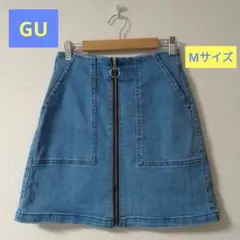 GU　ジーユー　デニム　スカート　Mサイズ