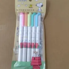 スヌーピー マイルドライナー 5色セット　新品　限定値下げのサムネイル
