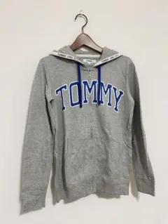 TOMMY トミー フルジップ パーカー グレー M レディースのサムネイル