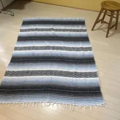 メキシカンラグ（ブルー系）