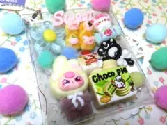 ガチャ詰め風ポーチ　キャンディバック　デコパーツ　ベイビースリー　キーホルダー⑦