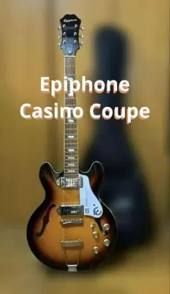美品Epiphone Casino Coupe！with SoftCase Yahoo!オークション -「epiphone casino ケース」(ホビー、カルチャー