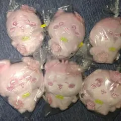 【6種セット】ちいかわ　ぬいぱれっと　～さくらいろ～　マスコット　ぬいぐるみ
