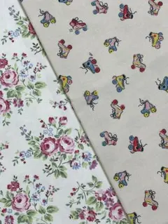 6♬年末セール・【2枚セット】キャスキッドソン・デニム生地