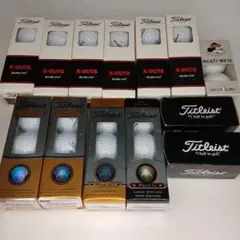 ゴルフボール32個組Titleist 10スリーブ、ミッキー2個