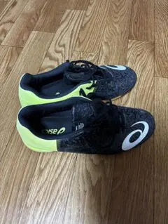 ASICS フットサルシューズ ブラック/イエロー