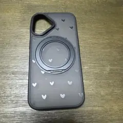ハート模様 iPhone16ケース