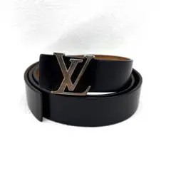 LOUIS VUITTON サンチュール LV イニシアル ベルトメンズブラック