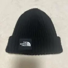 THE NORTH FACE ブラックニット帽 ベビー