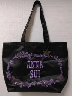 ANNA SUI トートバッグ チャーム付き サブバッグ