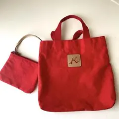 kitamura⭐︎トートバッグ Kのロゴ付き