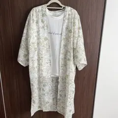 little lily 花柄カーディガン Tシャツセット