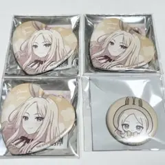十王星南 学マス Lady Rabbit ミニ・ハート缶バッジ GIGO 特典