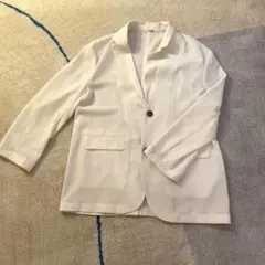 MilaOwen 白シアージャケット　FREE