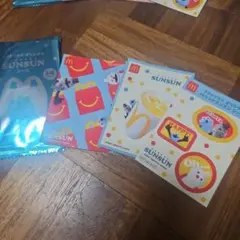 マクドナルド パペットスンスン シールセット