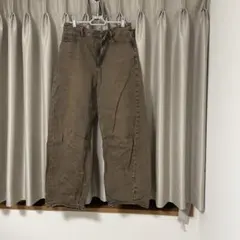GU バレルレッグジーンズ Lサイズ