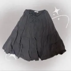 GIUNON volume tiered lace skirt グレーのサムネイル