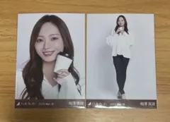 乃木坂46 梅澤美波 生写真 白シャツ×スキニー チュウヒキ - メルカリ