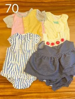 西松屋 4点セット 女の子 70cm