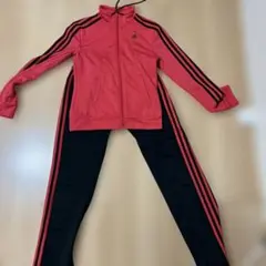 adidas 赤 ジャージセット Mサイズ