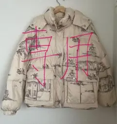 12/15まで！TATSUMIYAタツミヤ❤︎刺繍ダウンブルゾン定価14000円