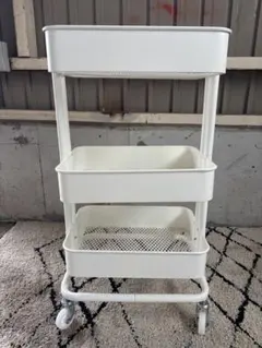 IKEA 3段キッチンワゴン　キャスター付き　R-429のサムネイル