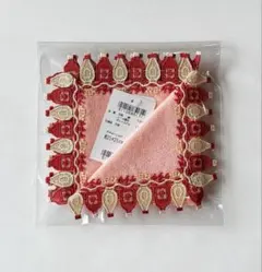 近沢レース　タオルハンカチ　ケチャマヨ