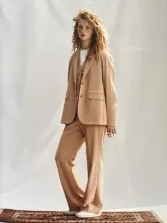 【ROKU】HOUNDSTOOTH JACKET PANTS セットアップのサムネイル
