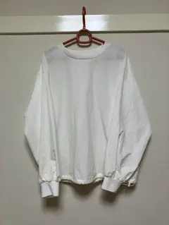ナイロン　プルオーバー　ホワイト