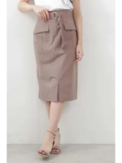 ベルト付カーゴスカート PROPORTION BODY DRESSING