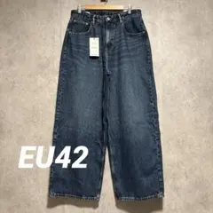 ZARA バギーフィットデニムパンツ42のサムネイル