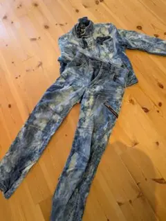BLUE B 作業着デニムセット M