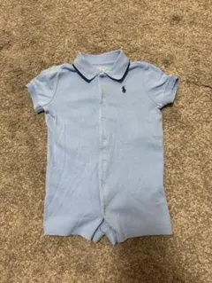Ralph Lauren ライトブルー ロンパース 9M