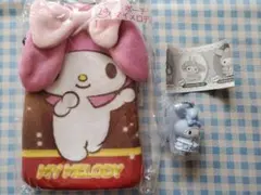 【おまけ付き】マイメロディ ポーチ キーホルダー