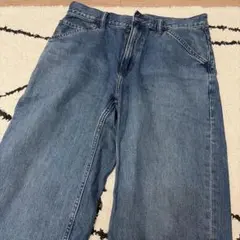 UNIQLO ワイドフィットジーンズ BLUE サイズ31