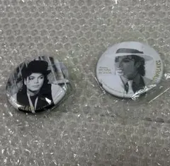 当時物 MICHAEL JACKSON 缶バッジ マイケルジャクソン セット - メルカリ