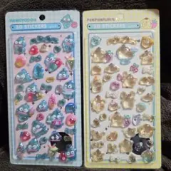 ボンボンドロップシール2枚セット③　サンリオ　うるちゅる