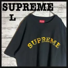【超人気デザイン】シュプリーム☆アーチロゴ☆人気Lサイズ☆カレッジロゴ