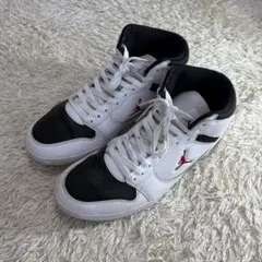 NIKE★白黒　27cm◎ジョーダン　コートコネクト　ミッド★のサムネイル