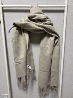 Acne Studios マフラー ベージュ 旧タグ 大判ストール ウール - メルカリ